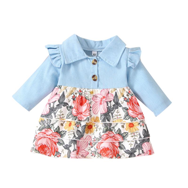 Girl's Dresses Ma&Baby 0-24M Born Infant Baby Girls Floral Dress Long Sleeve Ruffles For Autumn Spring Costumes D11, Red;yellow
Girl's Dresses Ma&Baby 0-24M Born Infant Baby Girls Floral Dress Long Sleeve Ruffles For Autumn Spring Costumes D11, Red;yellow