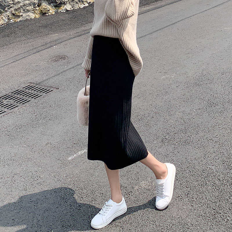 WERUERUYU Women Office Skirt autumn Sexy Warm Knitted Black Pencil Skirts Ladies High Waist Elegant Party Club Skirt 210608, Photo color
WERUERUYU Women Office Skirt autumn Sexy Warm Knitted Black Pencil Skirts Ladies High Waist Elegant Party Club Skirt 210608, Photo color