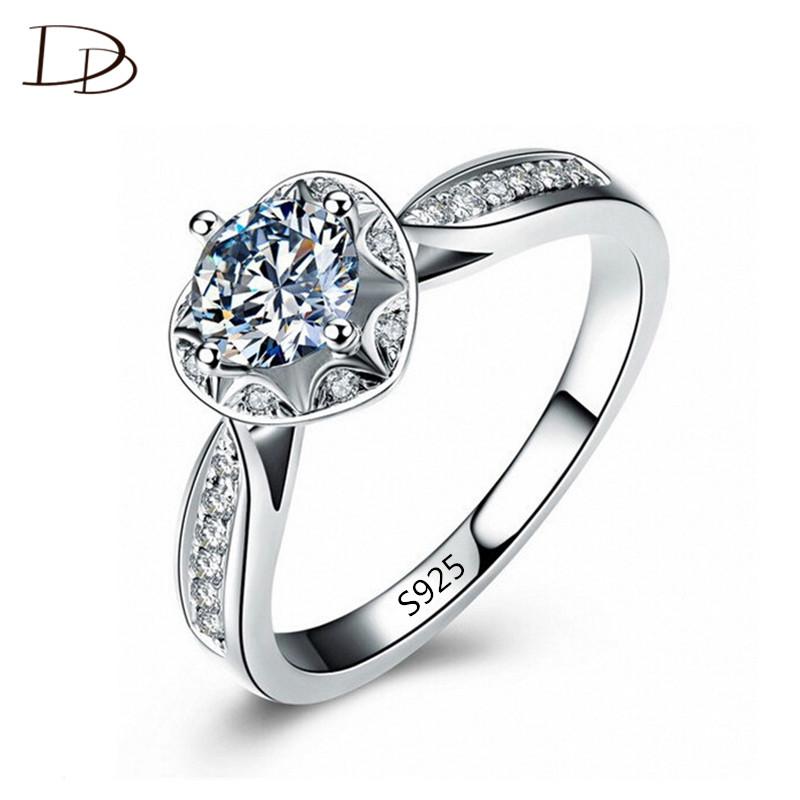 Wedding Rings 925 Sterling Silver For Women Vintage Engagement 1 Carat Heart Shape Ring Rhinestone Jewelry Aneis Bijoux DD107, Slivery;golden
Wedding Rings 925 Sterling Silver For Women Vintage Engagement 1 Carat Heart Shape Ring Rhinestone Jewelry Aneis Bijoux DD107, Slivery;golden