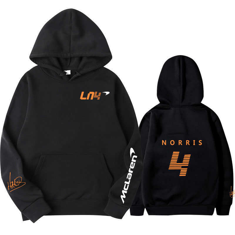 Hoodies Autumn Winter Formula One Racer Lando Norris F1 McLaren Team Racing Fans Hoodie Men/Women Oversized, Black
Hoodies Autumn Winter Formula One Racer Lando Norris F1 McLaren Team Racing Fans Hoodie Men/Women Oversized, Black