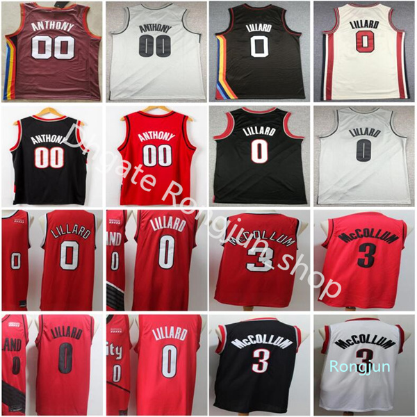 Men Damian Lillard Basketball Jerseys CJ McCollum Clyde Drexler Carmelo Anthony Edition Earned City All Stitched Red Black White High
Men Damian Lillard Basketball Jerseys CJ McCollum Clyde Drexler Carmelo Anthony Edition Earned City All Stitched Red Black White High