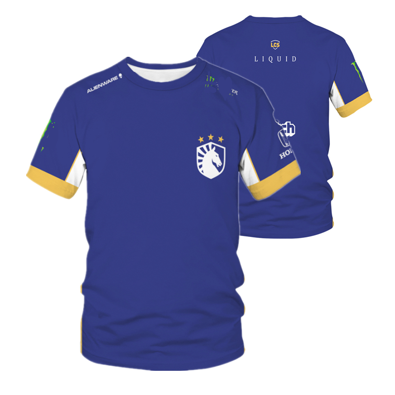 The latest DOTA gaming game T-shirt CSGO-LCS gaming team men's and women's T-shirts Liquid uniforms Fans custom ID t-shirts, Etfb60q
The latest DOTA gaming game T-shirt CSGO-LCS gaming team men's and women's T-shirts Liquid uniforms Fans custom ID t-shirts, Etfb60q