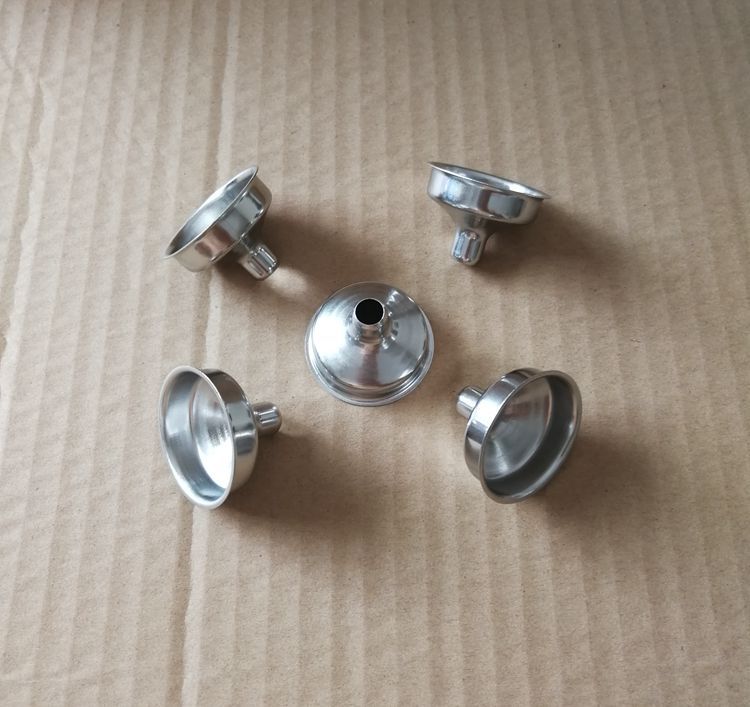 Small Funnel For Most Hip Flasks Flask Wine Pot Wide Mouth Stainless Steel Funnel