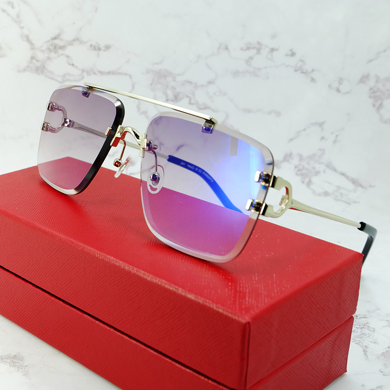 

Diamond Cut Sunglasses Men Carter Wire C Brand Luxury Designer Sun Glasses Shades For Women Mens Vintage Eyewear Gafas De Sol