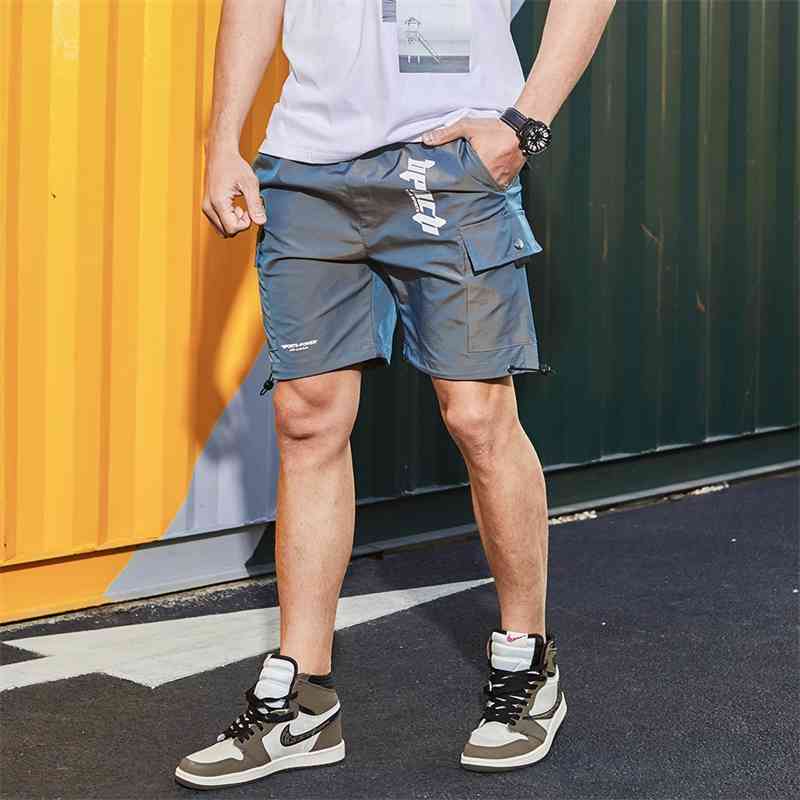 Summer Breathable Cargo Shorts Mens Casual Workout Military Mens Camouflage Shorts Multi-Pocket Short Pants Men Pant 210603