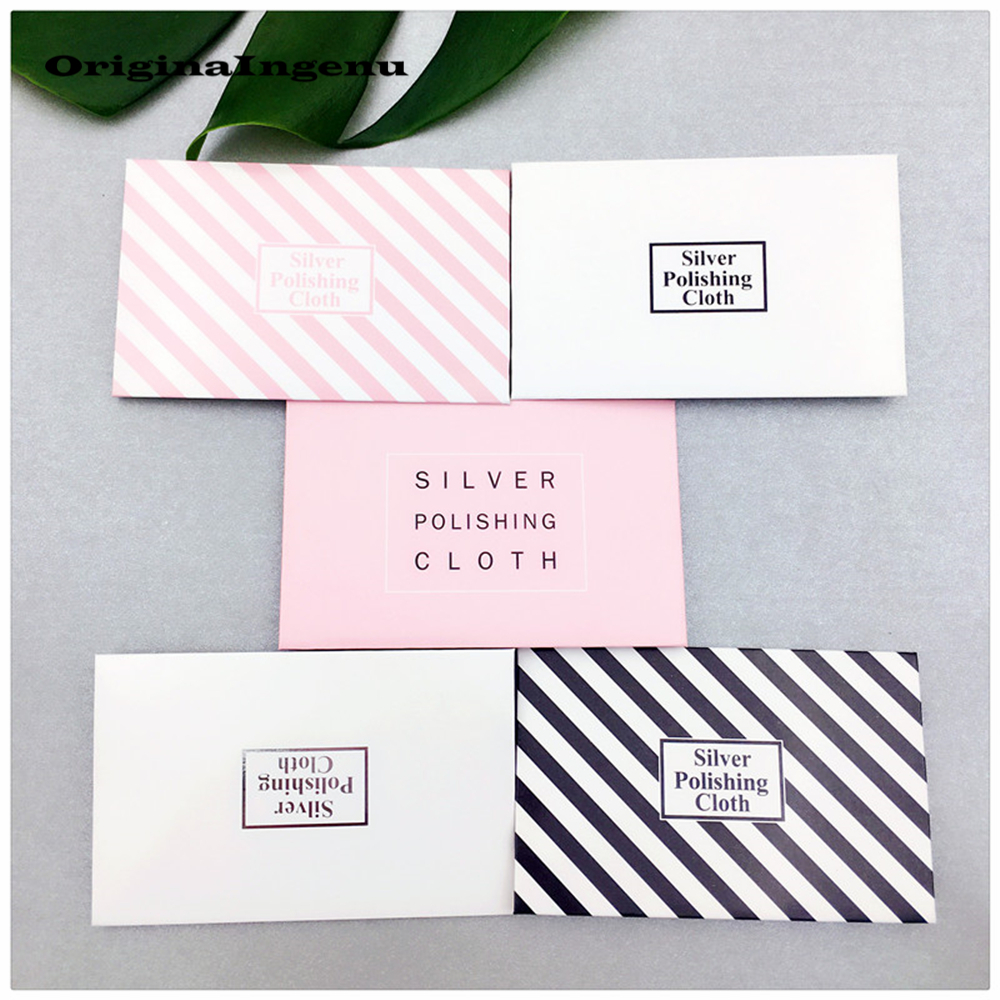 Silver Polish Cloth Unique Design Anti Tarnish Tools Wipe Maintain Jewelry Polishing Clean Wholesale