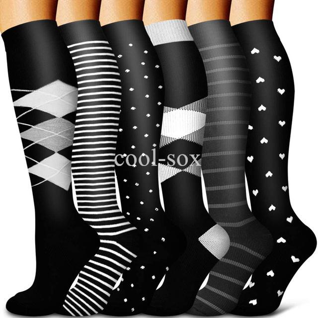 Men's Socks Compression Edema Diabetes Varicose Veins Outdoor Sport Anti-Fatigue Multi Pairs Set, Black
Men's Socks Compression Edema Diabetes Varicose Veins Outdoor Sport Anti-Fatigue Multi Pairs Set, Black