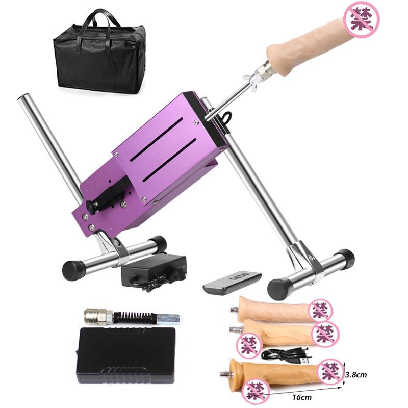 Vibrators Large Automatic Mute Sex Machine For Women And Men 120W Fucking Machines Masturbation Vibrator Retractable Gun Love