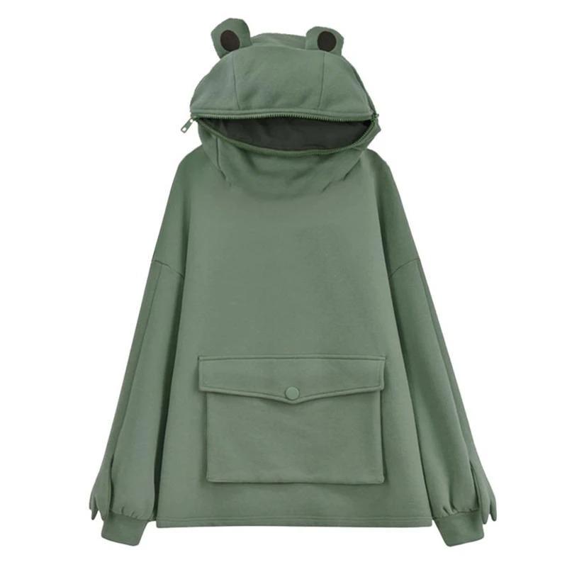 Men' Hoodies & Sweatshirts Casual Hooded Style Hoodie Women Frog Pullover Loose Embroidery Sweatshirt Doll Decoration Clothes Harajuku Men, Clear
Men' Hoodies & Sweatshirts Casual Hooded Style Hoodie Women Frog Pullover Loose Embroidery Sweatshirt Doll Decoration Clothes Harajuku Men, Clear