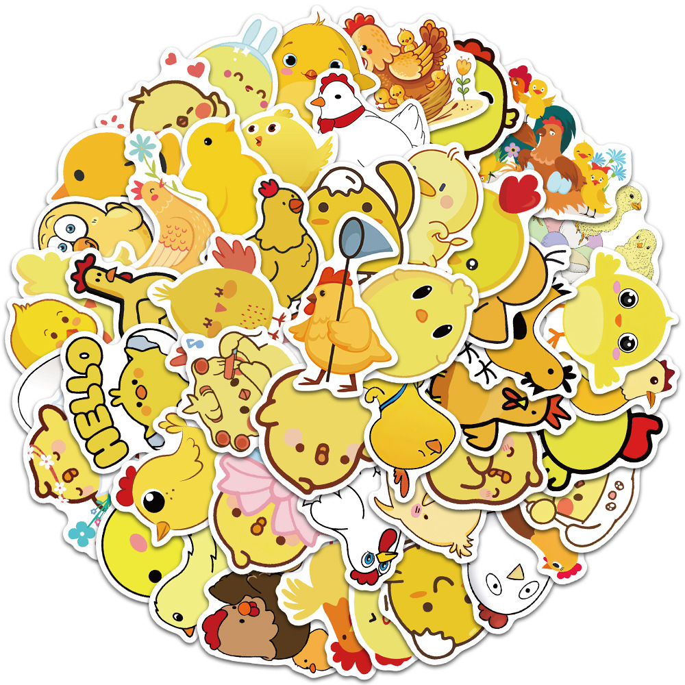 50 PCS Mixed Graffiti skateboard Stickers Cute yellow chicken Pets For Car Laptop Fridge Helmet Pad Bicycle Bike Motorcycle PS4 book Guitar Pvc Decal, Multi colors
50 PCS Mixed Graffiti skateboard Stickers Cute yellow chicken Pets For Car Laptop Fridge Helmet Pad Bicycle Bike Motorcycle PS4 book Guitar Pvc Decal, Multi colors