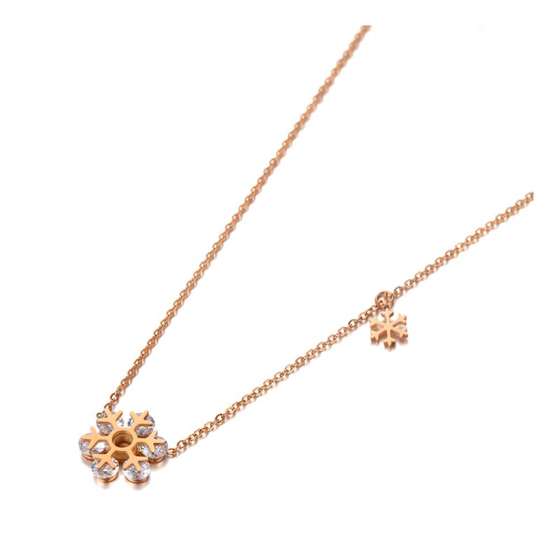 Chokers Original Design Stainless Steel CZ Crystal Snowflakes Charm Choker Necklace Trendy Pendant For Women N20213
Chokers Original Design Stainless Steel CZ Crystal Snowflakes Charm Choker Necklace Trendy Pendant For Women N20213