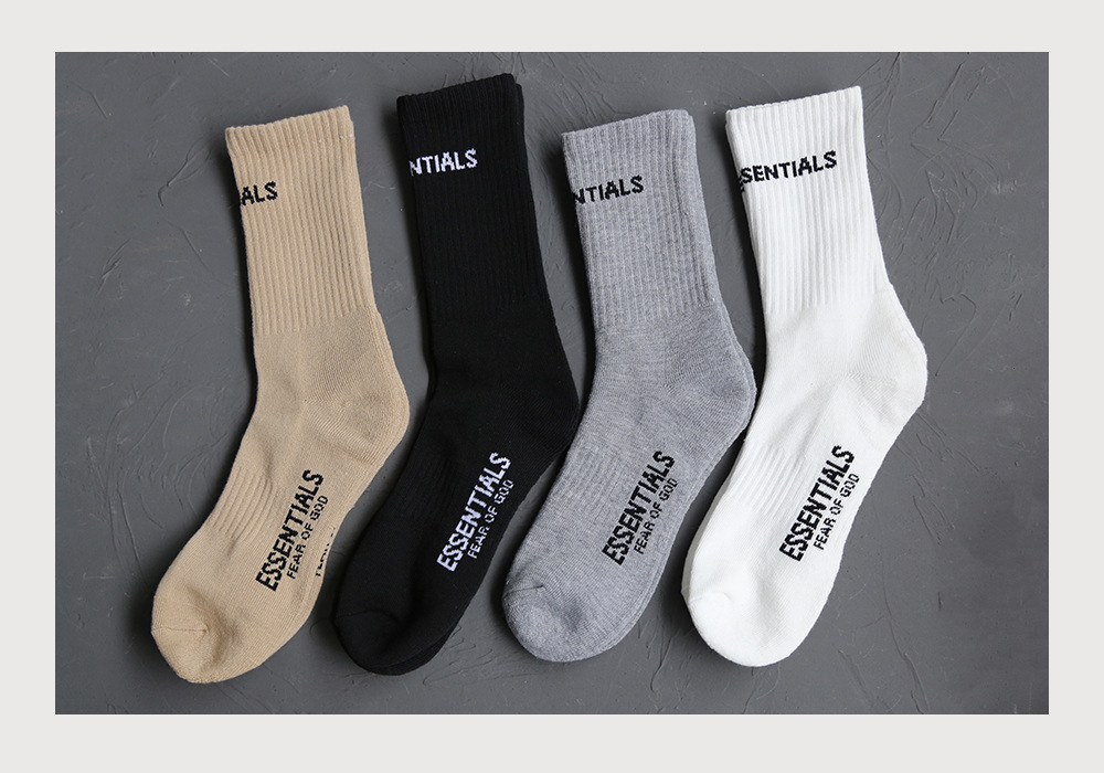 fog Two pairs of double thread essentials feel of God cotton towel sports socks, Black
fog Two pairs of double thread essentials feel of God cotton towel sports socks, Black