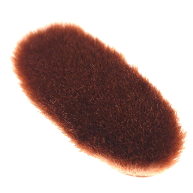 Makeup Brushes Two-color Multifunctional Fine Fiber Flat Contour Brush Foundation ConfigureFlat Top Kabuki Base Cream Mix