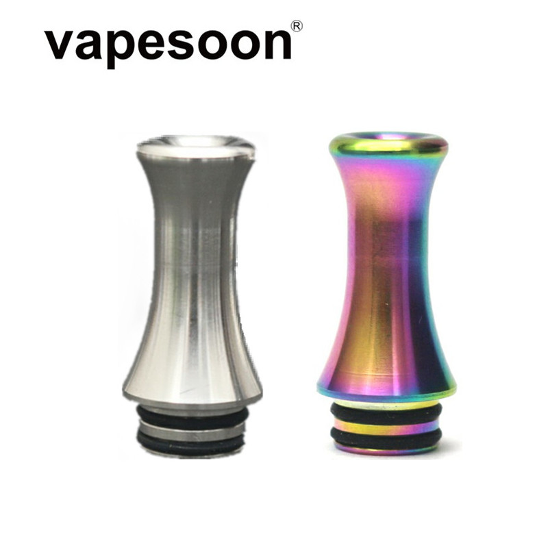 Stainless Steel Taste 510 Drip Tip for Electronic Cigarette Atomizer Vape Vaporizer Berserker mini V2 MTL RTA GTX VM Tank 18
Stainless Steel Taste 510 Drip Tip for Electronic Cigarette Atomizer Vape Vaporizer Berserker mini V2 MTL RTA GTX VM Tank 18