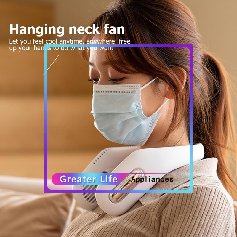 Portable Neck Fan - Hands Free Personal Wearable Neckband Fan, 3 Speeds Electric Fans
Portable Neck Fan - Hands Free Personal Wearable Neckband Fan, 3 Speeds Electric Fans