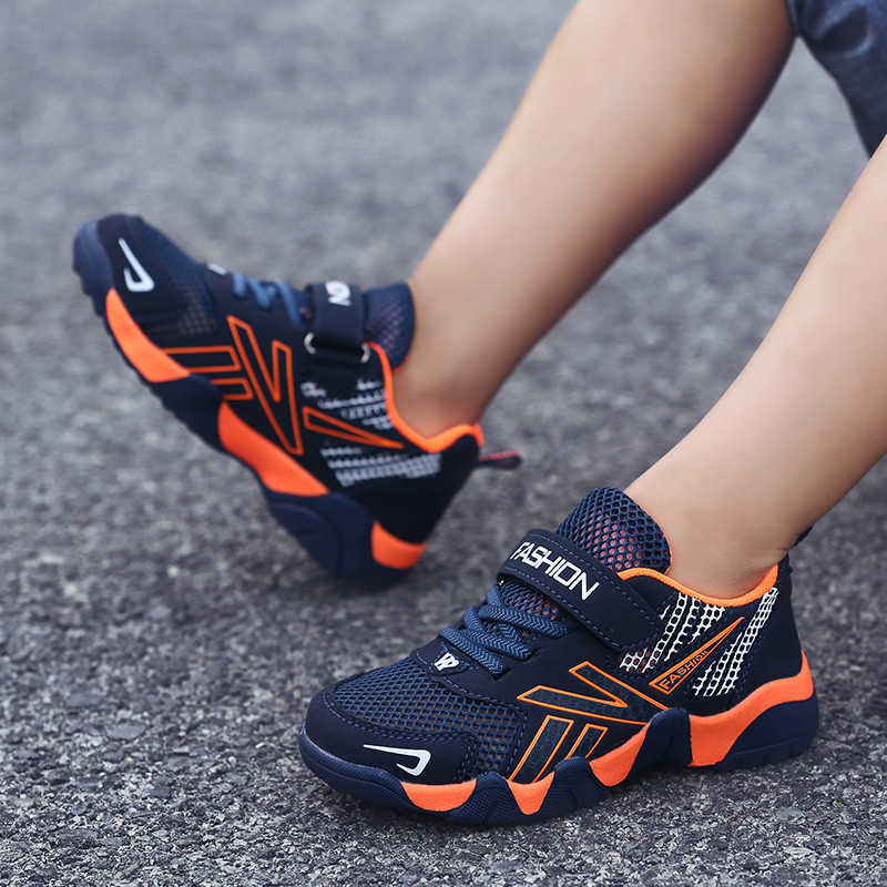 RECOISIN Summer Quality Kids Sneaker Boys Shoes Girl Toddler Casual Sport Running Breathable Mesh Shoe Velcro Fashion Footwear X0703