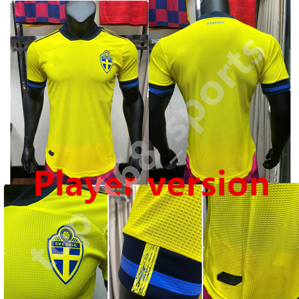 2021 PLAYER VERSION Sweden soccer jersey IBRAHIMOVIC LARSSON ISAK FORSBERG 20 21 football shirts CLAESSON men kids kit KULUSEVSKI OLSSON maillot uniform, Home
2021 PLAYER VERSION Sweden soccer jersey IBRAHIMOVIC LARSSON ISAK FORSBERG 20 21 football shirts CLAESSON men kids kit KULUSEVSKI OLSSON maillot uniform, Home