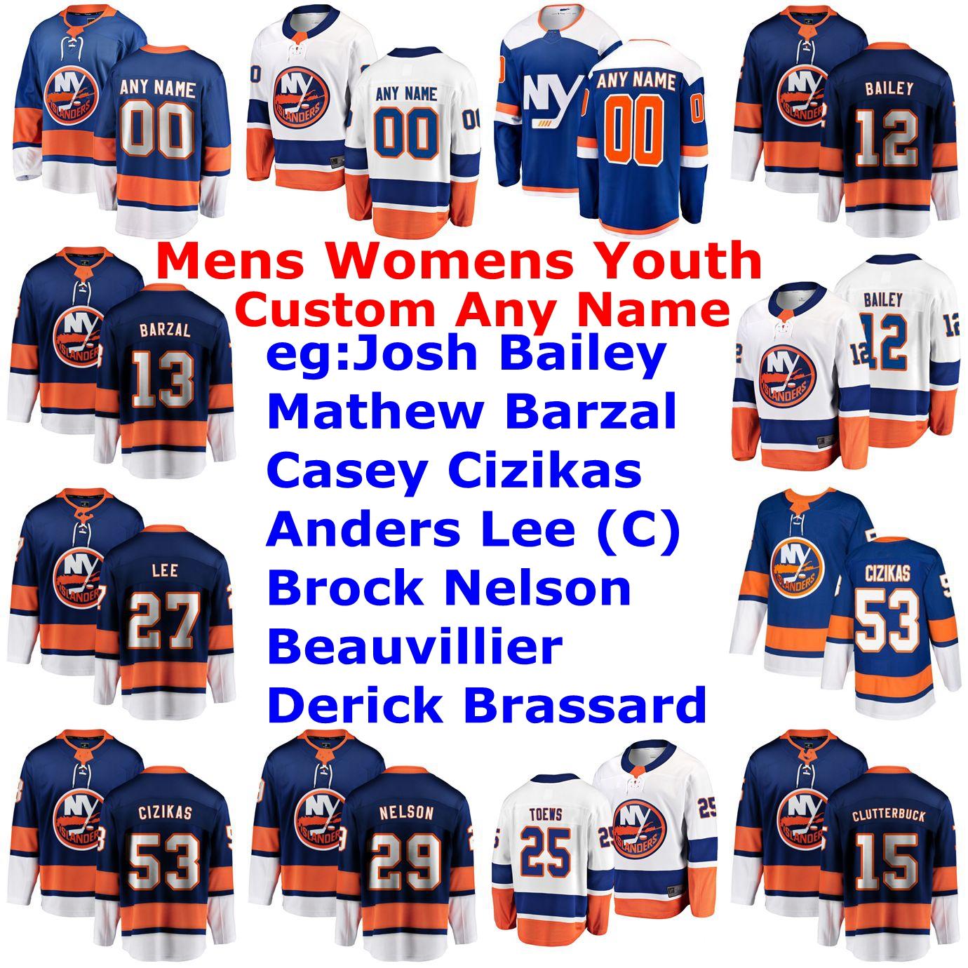 York Islanders Hockey Jerseys Womens Anders Lee Jersey Brock Nelson Josh Bailey Mathew Barzal Casey Cizikas Custom Stitched, Men's blue home
York Islanders Hockey Jerseys Womens Anders Lee Jersey Brock Nelson Josh Bailey Mathew Barzal Casey Cizikas Custom Stitched, Men's blue home