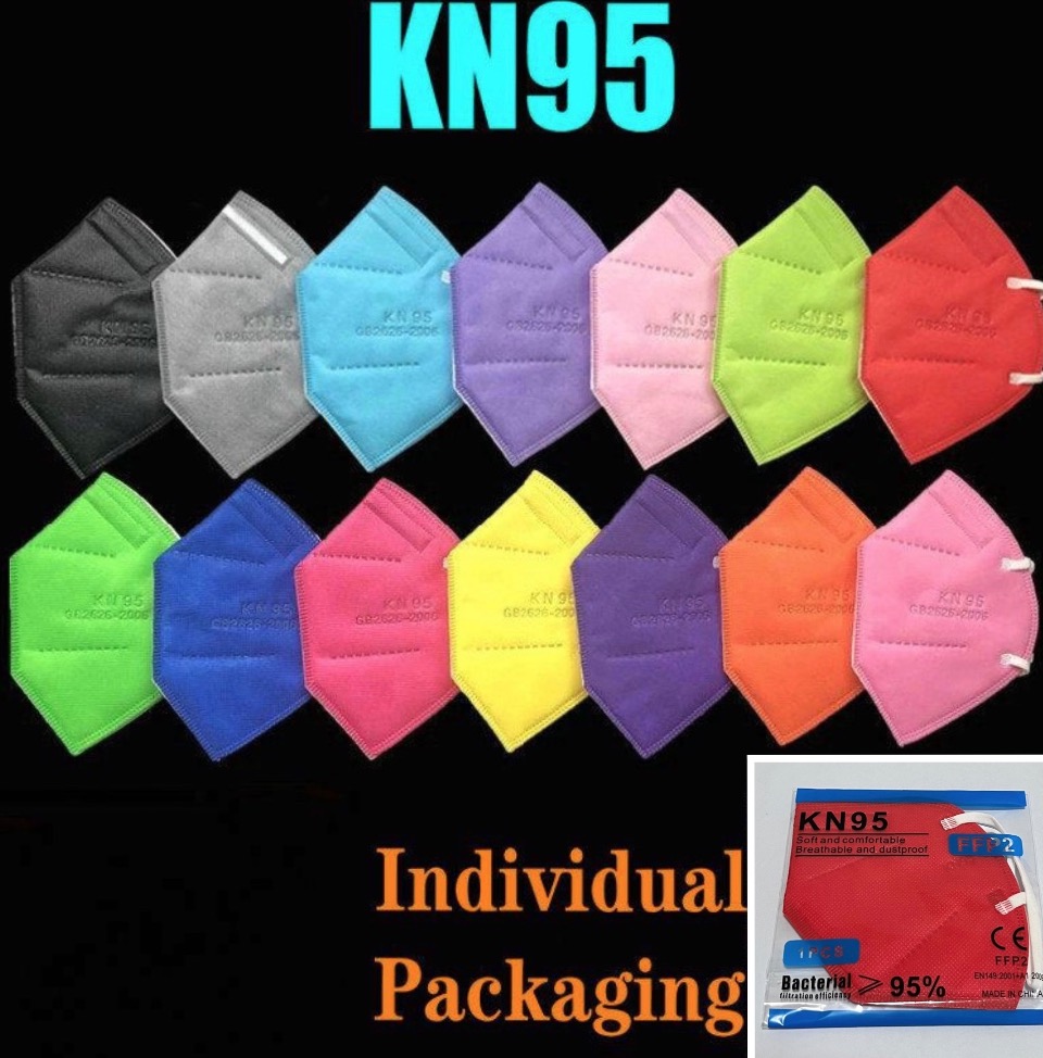 KN95 Face Mask Ce Certification Protective 5 layer colorful Designer Masks Black Mascherina Disposable Mask Womens Mens Adults Gray with 6lys DHL ship within 2 days
KN95 Face Mask Ce Certification Protective 5 layer colorful Designer Masks Black Mascherina Disposable Mask Womens Mens Adults Gray with 6lys DHL ship within 2 days