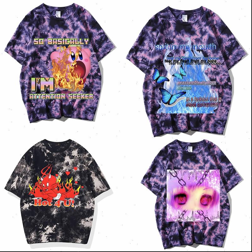 women t shirt harajuku rap hip hop street rock punk gothic tie dye couple bratzaesthetic, White
women t shirt harajuku rap hip hop street rock punk gothic tie dye couple bratzaesthetic, White