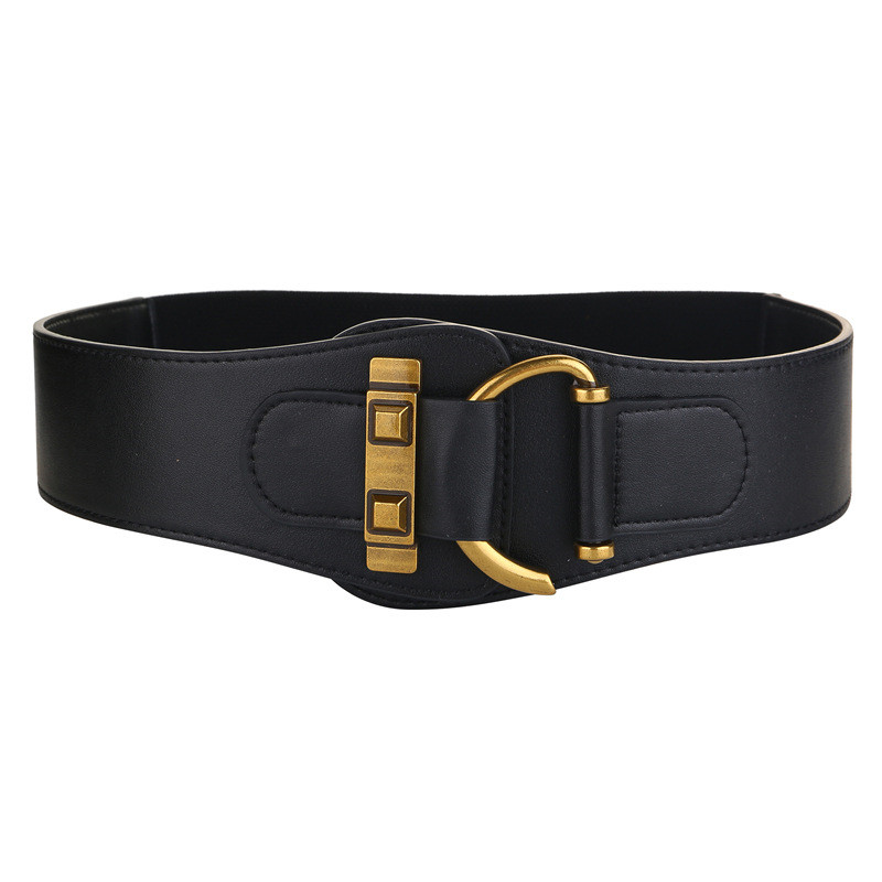 Casual Wide Elastic Belt Dress Diagonal Leather Waist Cover Women Decorative Sweater Belts, As pic
Casual Wide Elastic Belt Dress Diagonal Leather Waist Cover Women Decorative Sweater Belts, As pic