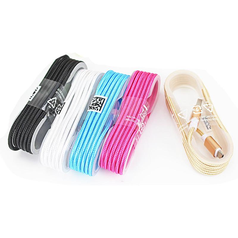 1.5M Type C 3ft Braided USB Charger Cable Micro USB Cables Data Line Metal Plug Charging for Samsung Note 20 S9 Plus, Mixed color
1.5M Type C 3ft Braided USB Charger Cable Micro USB Cables Data Line Metal Plug Charging for Samsung Note 20 S9 Plus, Mixed color