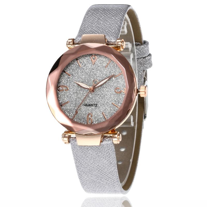 Wristwatches 2021 Silver Powder Diamond Frosted Belt Ladies Watch Digital Scale Simple Leather Quartz Female, Red
Wristwatches 2021 Silver Powder Diamond Frosted Belt Ladies Watch Digital Scale Simple Leather Quartz Female, Red