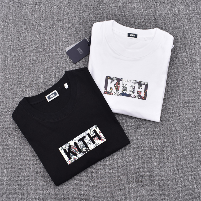 Original Brand Floral Classic Tee Men Women Casual Kith T-shirts Inside Tag High Quality Black/white T-shirt
Original Brand Floral Classic Tee Men Women Casual Kith T-shirts Inside Tag High Quality Black/white T-shirt