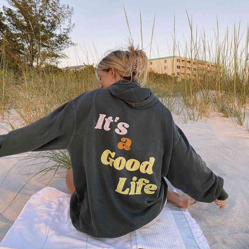Women's Hoodies & Sweatshirts American sweater women's old letters dark gray winter Plush thickened long sleeved Hoodie QL35, Dark grey without plush
Women's Hoodies & Sweatshirts American sweater women's old letters dark gray winter Plush thickened long sleeved Hoodie QL35, Dark grey without plush