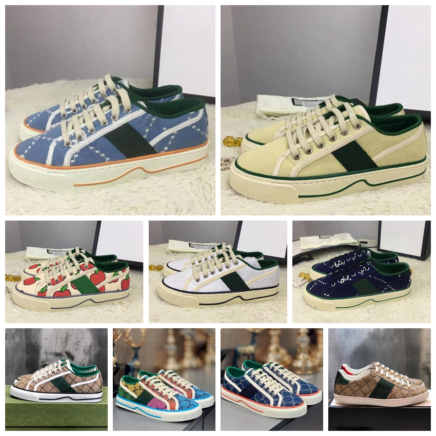 2021 Selling Tennis 1977 Canvas Casual shoes Luxurys Designers Womens Shoe Italy Green And Red Web Stripe Rubber Sole Stretch Cotton Low Top
2021 Selling Tennis 1977 Canvas Casual shoes Luxurys Designers Womens Shoe Italy Green And Red Web Stripe Rubber Sole Stretch Cotton Low Top