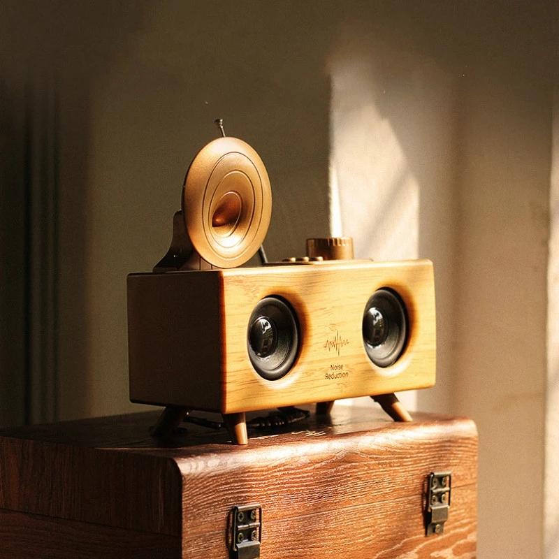 Mini Speakers Retro Home Wireless Bluetooth Speaker Beautiful Subwoofer Surround Sound FM Broadcast Stereo Super Bass 3D
Mini Speakers Retro Home Wireless Bluetooth Speaker Beautiful Subwoofer Surround Sound FM Broadcast Stereo Super Bass 3D