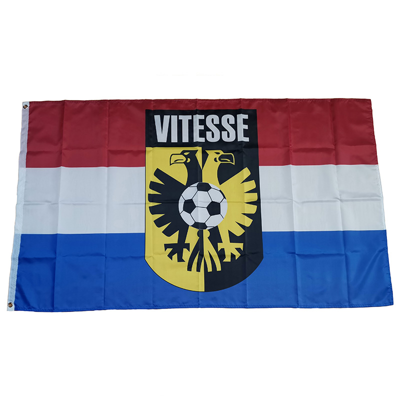 Flag of Netherlands Football Club SBV Vitesse 3*5ft (90cm*150cm) Polyester flags Banner decoration flying home & garden Festive gifts
Flag of Netherlands Football Club SBV Vitesse 3*5ft (90cm*150cm) Polyester flags Banner decoration flying home & garden Festive gifts