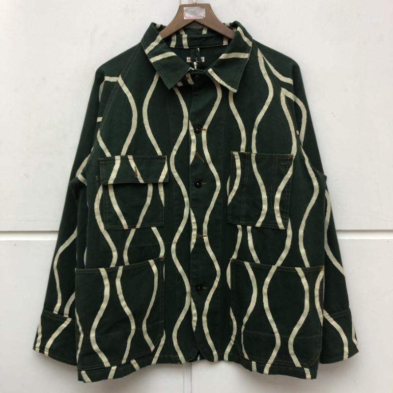 Green Kapital Cardigan Jacket Men Women Denim Coat Open Stitch Outwear Mens Clothing Japanese Fashion Men' Jackets
Green Kapital Cardigan Jacket Men Women Denim Coat Open Stitch Outwear Mens Clothing Japanese Fashion Men' Jackets