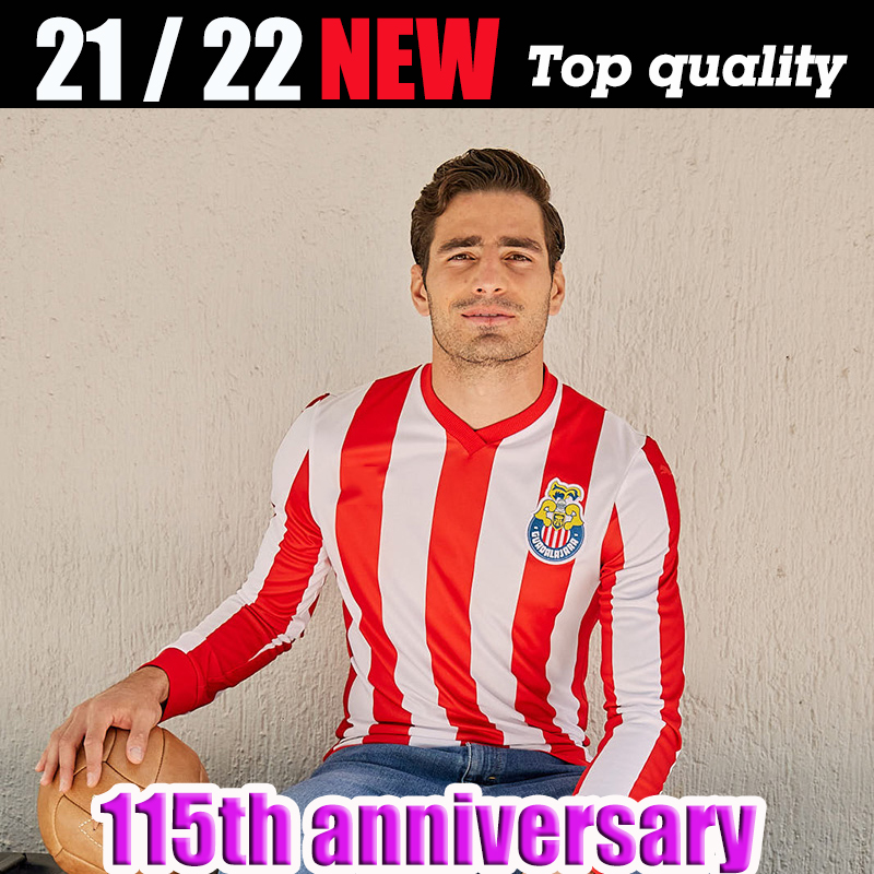 21 22 Thailand Chivas soccer jerseys 115th anniversary 2021 liga mx Guadalajara Home away BRIZUELA 115 year football shirt Men kit uniforms, Black;yellow
21 22 Thailand Chivas soccer jerseys 115th anniversary 2021 liga mx Guadalajara Home away BRIZUELA 115 year football shirt Men kit uniforms, Black;yellow