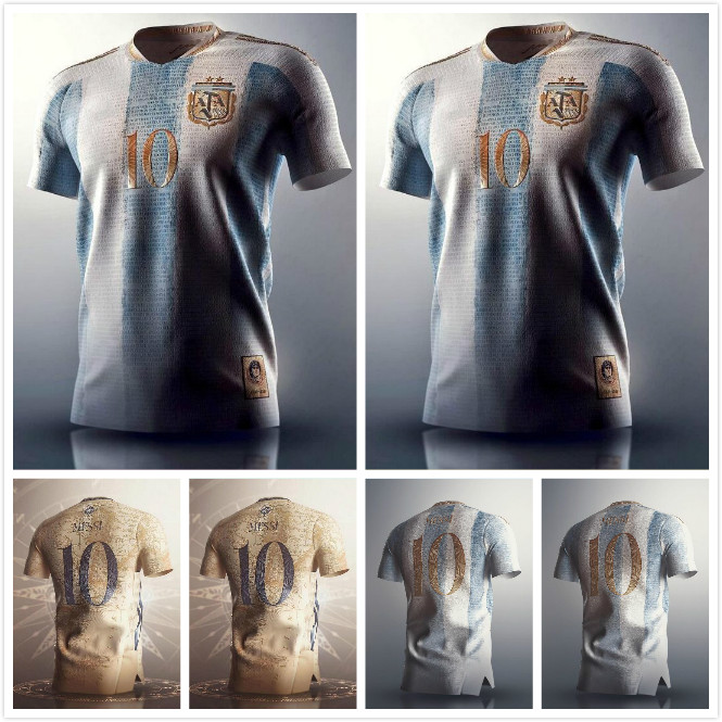 2021 ARGENTINA CONCEPT soccer jersey Maradona special badge golden elements Messi football shirt, 21/22
2021 ARGENTINA CONCEPT soccer jersey Maradona special badge golden elements Messi football shirt, 21/22