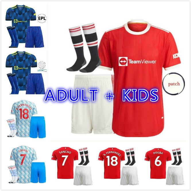 Manchester soccer jerseys 2021 2022 SANCHO POGBA CAVANI MARTIAL VAN DE BEEK B. FERNANDES RASHFORD LINGARD GREENWOOD football shirt 21 22 adult man + kids kit
Manchester soccer jerseys 2021 2022 SANCHO POGBA CAVANI MARTIAL VAN DE BEEK B. FERNANDES RASHFORD LINGARD GREENWOOD football shirt 21 22 adult man + kids kit