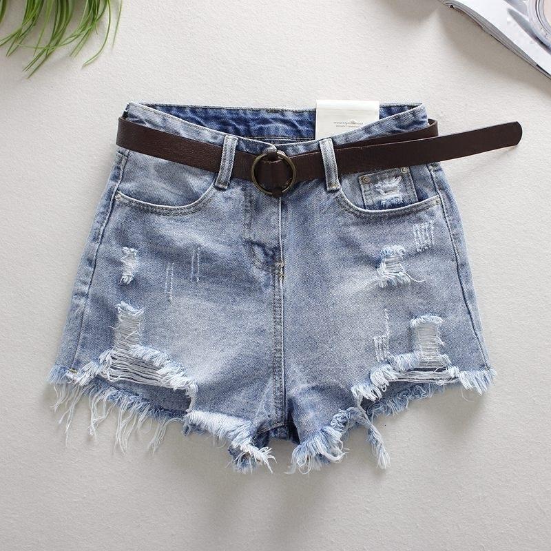 Women' Shorts Ripped Elegant Hole Denim 2021 Summer High Waist Zipper Casual Woman Bottoms Loose Jeans, Baby blue
Women' Shorts Ripped Elegant Hole Denim 2021 Summer High Waist Zipper Casual Woman Bottoms Loose Jeans, Baby blue