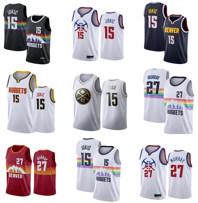 basketball jerseys\rDenver\rNuggets\rNikola\rJokic Jamal Murray embroider the court\rSwingmen sew jersey, Black;yellow
basketball jerseys\rDenver\rNuggets\rNikola\rJokic Jamal Murray embroider the court\rSwingmen sew jersey, Black;yellow