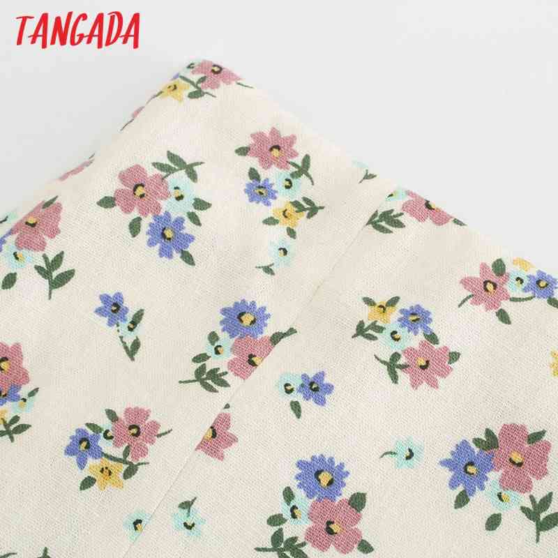 Women Floral Print Skirts Faldas Mujer Zipper French Style Female Mini Skirt 5Z99 210416