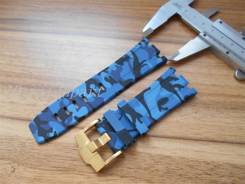 Top quality 28mm Watch Band Diving Rubber Silicone with Pin Buckle De Luxe Watches Camouflage Watch Strap
Top quality 28mm Watch Band Diving Rubber Silicone with Pin Buckle De Luxe Watches Camouflage Watch Strap