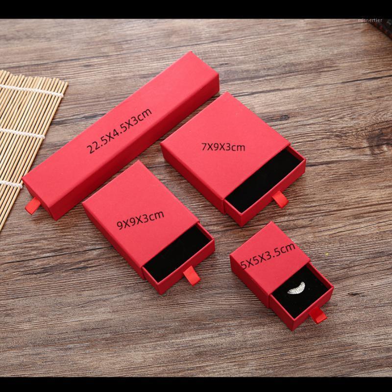 Gift Wrap Red Drawer Type Square Rectangle Cardboard Jewelry Set Box For Ring Necklace Boxes Jewellery Packaging With Sponge Inside
Gift Wrap Red Drawer Type Square Rectangle Cardboard Jewelry Set Box For Ring Necklace Boxes Jewellery Packaging With Sponge Inside