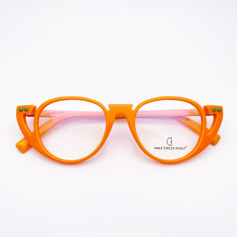 Fashion Sunglasses Frames Belight Optical Women Men Orange Acetate Fancy Irregular Shape Star Rivet Design Spectacle Frame Precription Lens
Fashion Sunglasses Frames Belight Optical Women Men Orange Acetate Fancy Irregular Shape Star Rivet Design Spectacle Frame Precription Lens