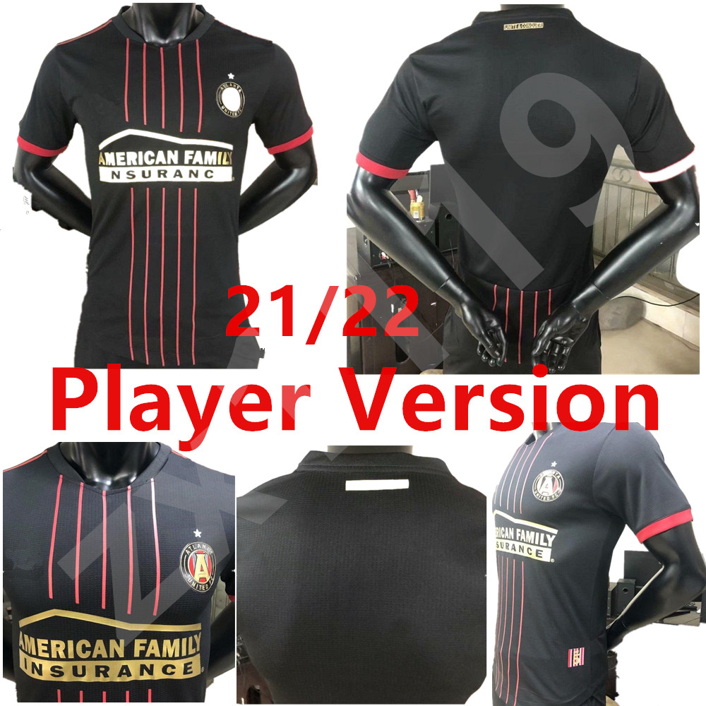 21 22 Atlanta United FC Soccer Jersey Player Version 2021 2022 VILLALBA MORENO MARTINEZ BARCO ROBINSON football shirts, Black;yellow
21 22 Atlanta United FC Soccer Jersey Player Version 2021 2022 VILLALBA MORENO MARTINEZ BARCO ROBINSON football shirts, Black;yellow