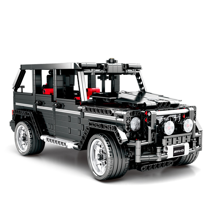NEW Creator Expert MOC G500 SUV AWD Wagon Famous Car Building Blocks Bricks Classic Model Kids Boys Toys Kits sets Gift X0503
NEW Creator Expert MOC G500 SUV AWD Wagon Famous Car Building Blocks Bricks Classic Model Kids Boys Toys Kits sets Gift X0503
