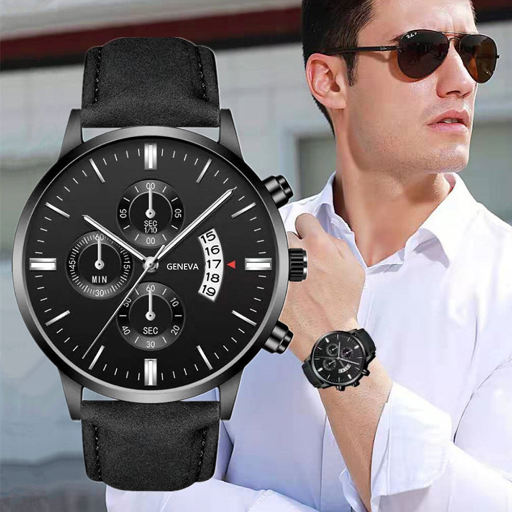 Men Watch Fashion Sport Wrist Watch Alloy Case Leather Band Watch Quartz Business Wristwatch Calendar Clock Gift, 01 rose gold-black
Men Watch Fashion Sport Wrist Watch Alloy Case Leather Band Watch Quartz Business Wristwatch Calendar Clock Gift, 01 rose gold-black