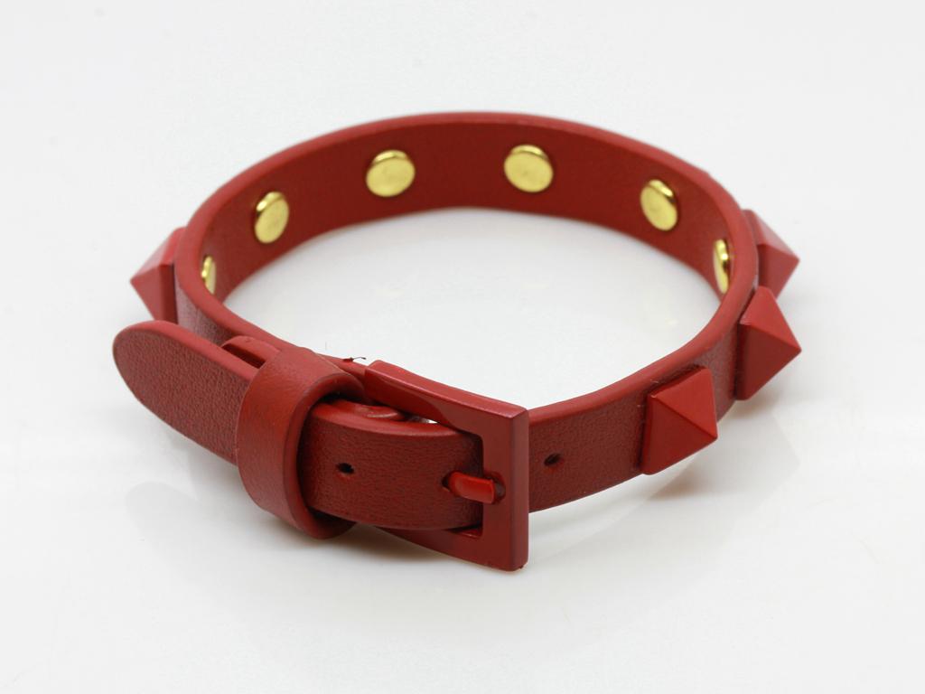Unique Design Stainless Steel Women Bangles With Rivets Belt Style Bracelet Color Bangle, Black
Unique Design Stainless Steel Women Bangles With Rivets Belt Style Bracelet Color Bangle, Black