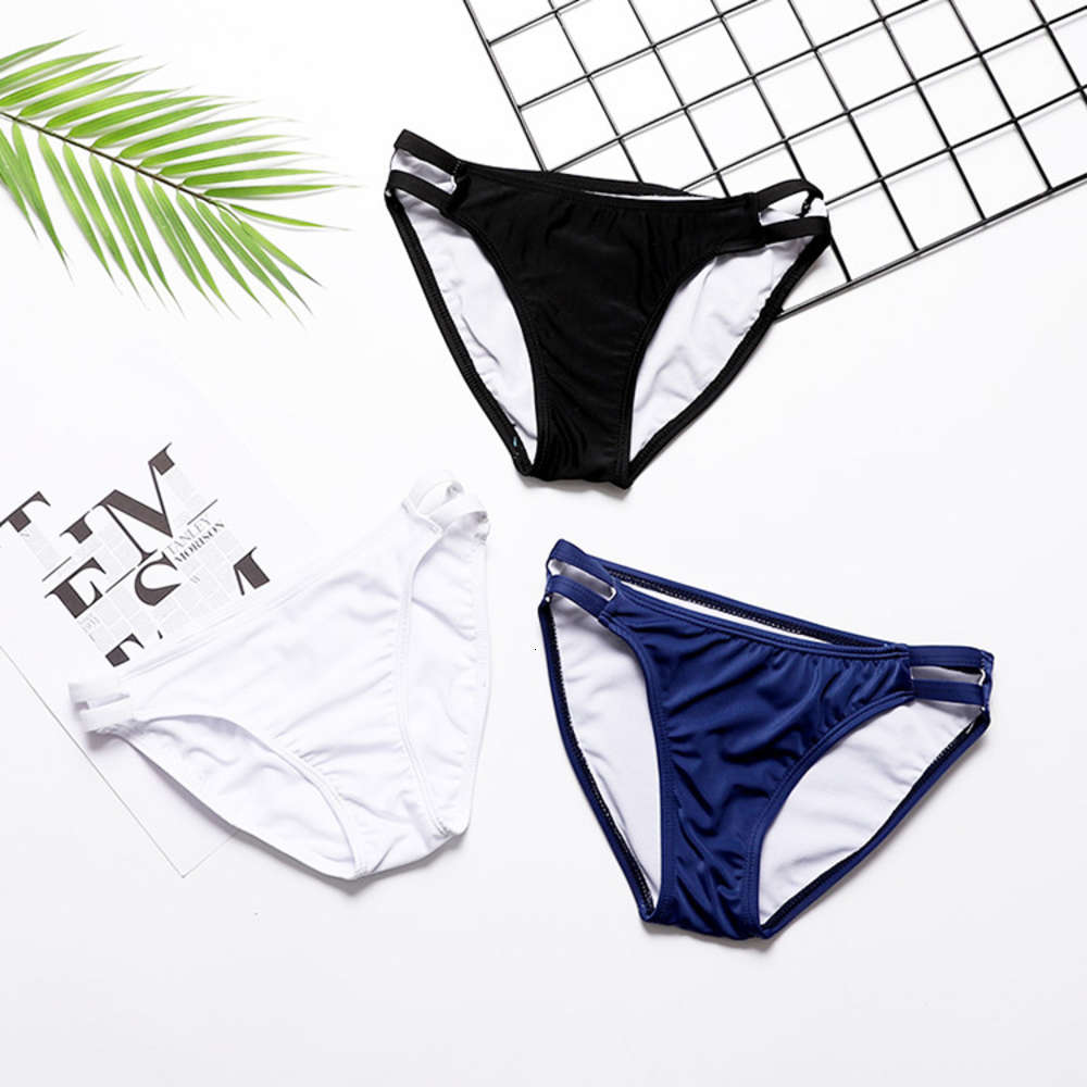 Women's Swimming Trunks Bikini with Triangle Large Multi Color Women triangl swimwear, White
Women's Swimming Trunks Bikini with Triangle Large Multi Color Women triangl swimwear, White