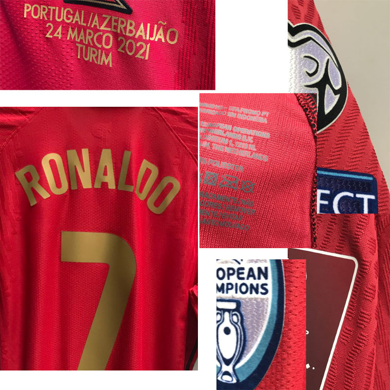 American College FootballMatch Worn Playe issue Ronaldo maillot Shirt vs Azerbaijao Joao Felix Bernardo PEPE Fernandes With MatchGame Detail Jerseys, Black
American College FootballMatch Worn Playe issue Ronaldo maillot Shirt vs Azerbaijao Joao Felix Bernardo PEPE Fernandes With MatchGame Detail Jerseys, Black