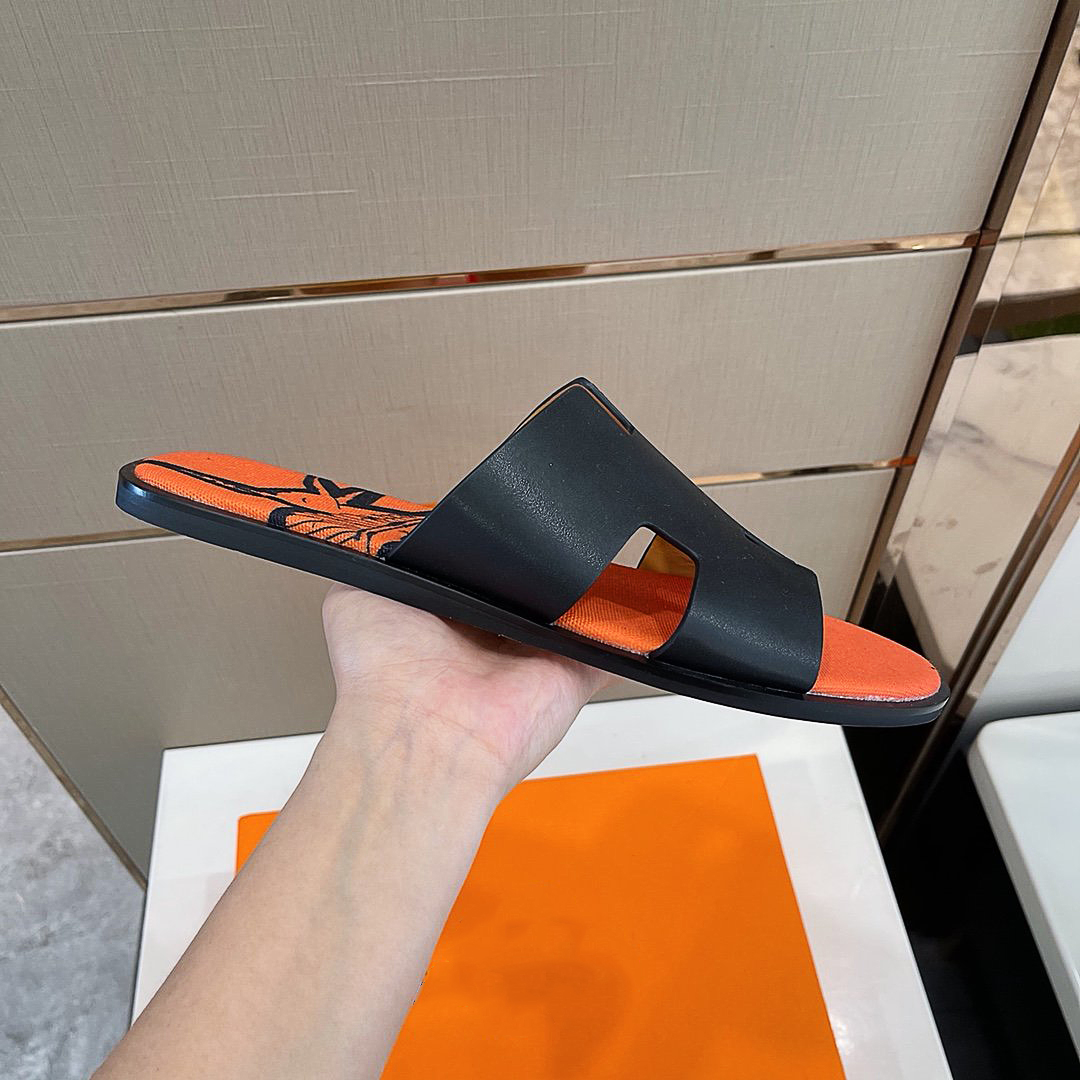 2021ss slipper men sandals slides waterfront true leather sandal men top quality mens shoes 39-45 with orange box and dust bag, Black
2021ss slipper men sandals slides waterfront true leather sandal men top quality mens shoes 39-45 with orange box and dust bag, Black