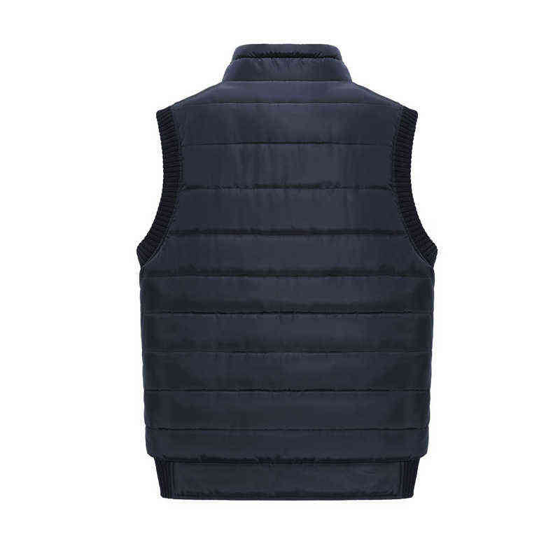 DIMUSI Mens Jacket Sleeveless Vest Winter Male Fleece Warm Vest Coats Men Stand Collar Army Thicken Waistcoats Clothing 6XL 211111